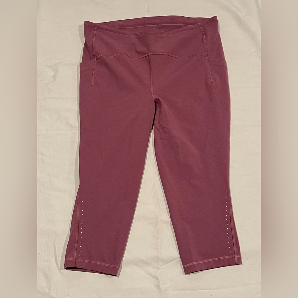 lululemon athletica Plum High-Rise Capri Leggings